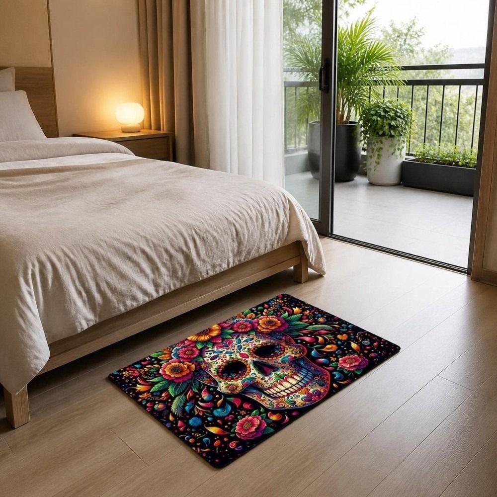 Anti-fouling Skull Carpet Easy To Clean Home Decor Carpet High Quality Area Rug Living Rooms