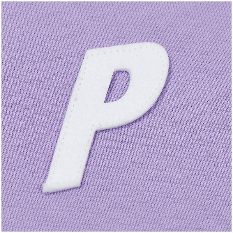 Palace FW22 Double Popper P Hood Custom Sweatshirt Unisex Tops Purple P21CS248