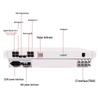 GY-4E14GE 4E1+4GE PDH Fiber Optic Multiplexer