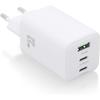 Chargeur Mural - Aisens - ASCH-65W3P041-W - 65 W - USB X 1 - USB-C X 2 - Blanc
