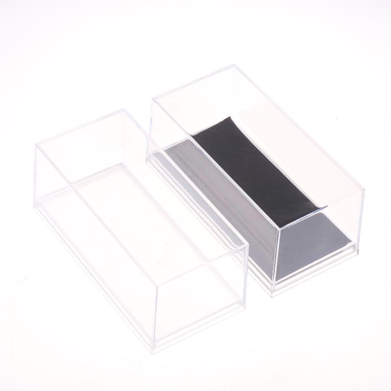 1 Stück Transparente Acryl Aufbewahrungsbox Praktische 1/64 Diecast Modellauto Displaybox DIY Staubdichtes Displayregal Spielzeug