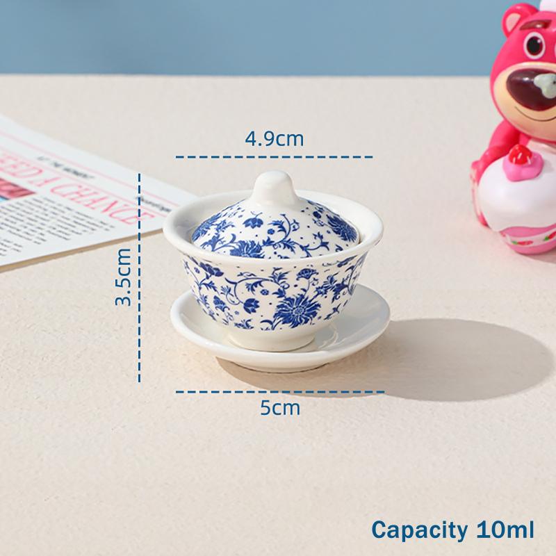 Neue Mini Kung Fu Tee Teekanne Teetasse Chinesische Keramikkessel Heimdekoration Kaffeetasse Niedliches Teegeschirr Schreibtischornamente