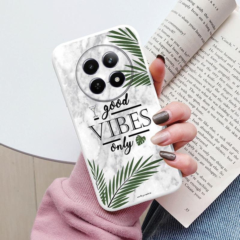 Luxury Case For Redmi 14C 4G 14R 5G A4 Note 14 Pro 5G Poco C75 Fundas Marble Art Pattern Soft TPU Protection Cover Shockproof