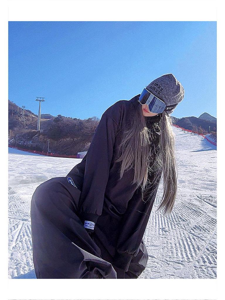 Ice Degree Rabbit Ear Ski Jacket: Women's & Men's Windproof, Waterproof, Warm Ski Sweatshirt for Snowboarding & Skiing