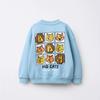2025 New Print Animals Children's Sweatshirt Tops Long Sleeve Crewneck Kids Clothes Hoodie Loose Fashion Boy's Autumn Clothing
