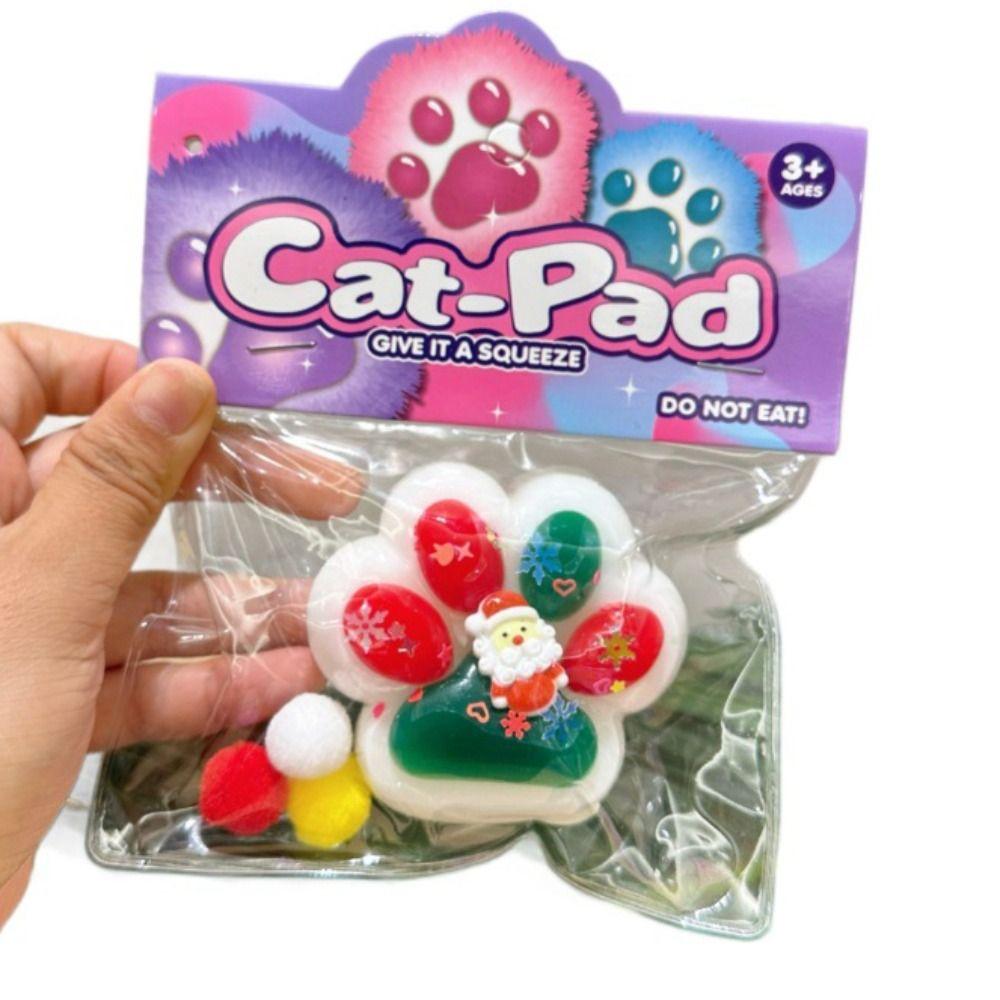 Slow Rebound Cartoon Cat Claw Toy Kneading Cat Paw Pinch Toy  Kids Tricky Doll