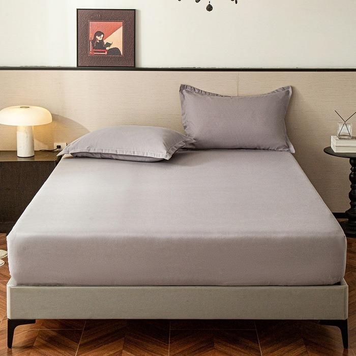 99/120/135/150/180/200cm Fitted Sheet Non-slip Single Double King Queen Size Mattress Cover Dustproof Bed Protector Bed Linens