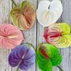Artificial Flower Anthurium Wedding Hotel Restaurant Room Wall Decoration