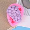 Grapes Shaped Silicone Mold Fondant Mold for DIY Fondant Decorations Cake Handmade Soap Chocolate, Fruit Silicone Molds