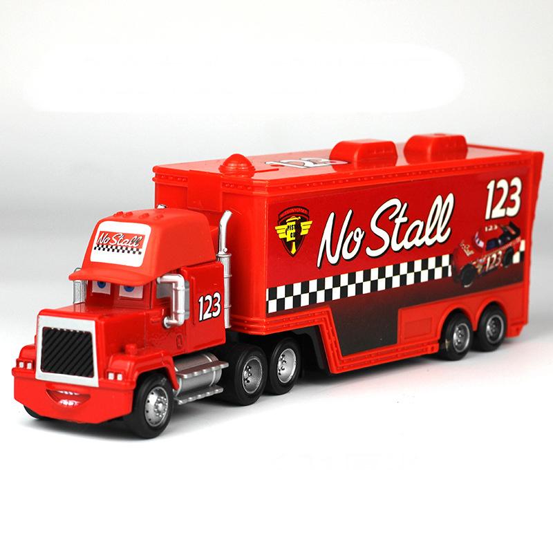 

Truck Model Cars Toys Competitive Game Cartoon Fans Children Boys Birthday Gift червоний