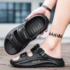 Summer  Men's Sandals  Outdoor Wear Dual-purpose Slippers Soft Sole EVA Anti Slip Beach Sandals