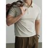 Hengyuanxiang Men's Cooling Business Casual Polo Shirt