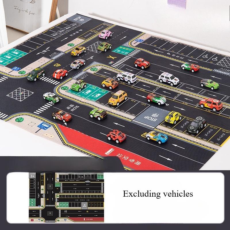 

Гибкий складной игровой коврик Modren Playing Pad чёрный