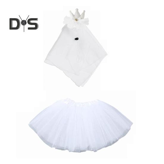 White Wedding Porch Goose Clothes Easy to Wear Festival Goose Attire Garden Decor Porch Goose Outfit