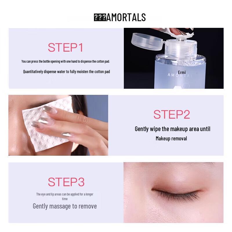 AMORTALS Amino Acid Gentle Makeup Remover