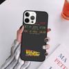 Back To the Future Flux Capacitor Phone Case For iPhone 14 13 12 16Pro Max 15 Mini  Plus X XS Max XR Cover Coque