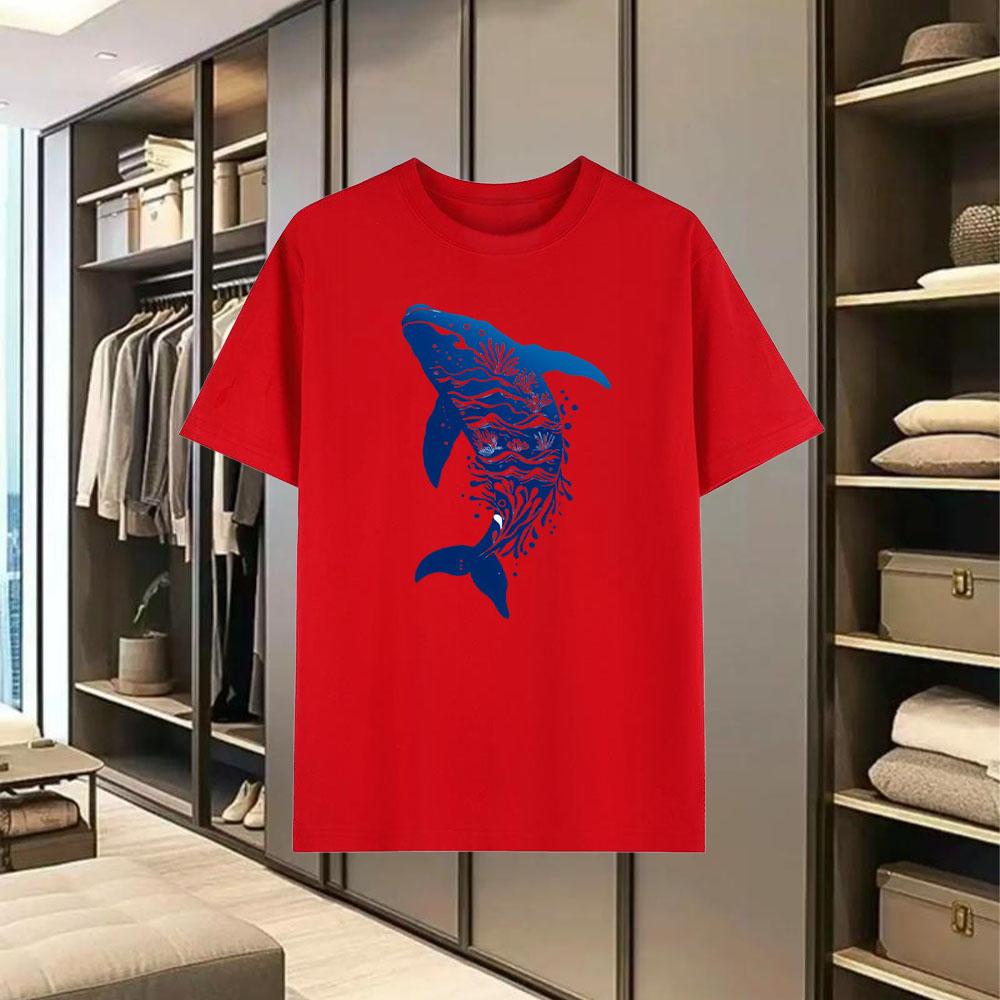 New Men's High - Quality 100% Cotton Fashionable T - Shirt for Summer - Casual Breathable and Versatile Short - Sleeve Top