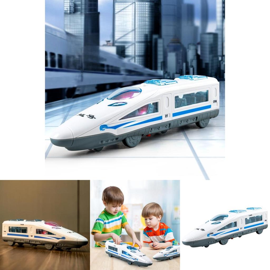Inertia Train Toy For Kids With Lights And Music For Interactive Play