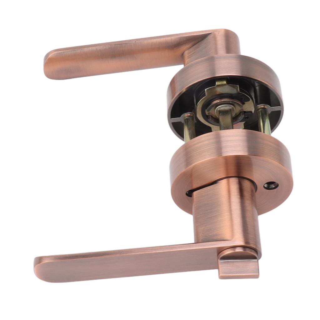 Passage Door Lever Set Aluminum Alloy Simple Modern Door Entry Lever Lock for Hallway Closet