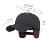 Middle-Aged and Elderly Winter Warm Cap Men's Outdoor Cycling Cold-Proof Ear Protection Cotton Cap Thick Baseball Cap