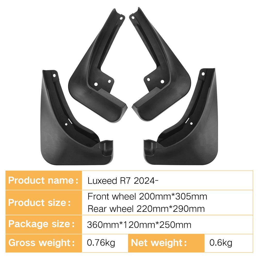 Applicable To Hongmeng Zhixing Zhijie Luxeed R7 2024 Foreign Trade Cross-border Mud Fender Car Tire Fender