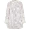 Celine 2 0M36/6712 White Phoebe Dot Tuxedo Shirt Tops 34 whiteUsed
