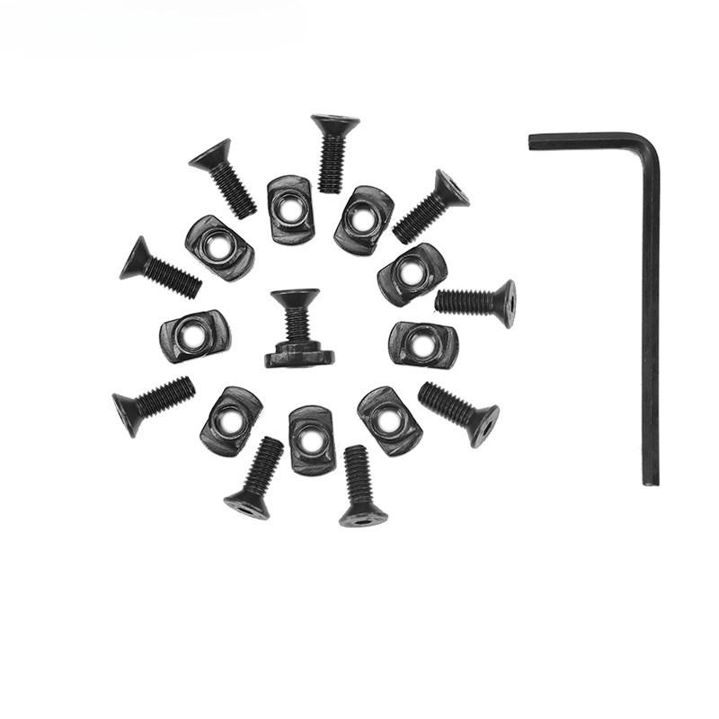 10pcs Mlok Screw Nut Combination
