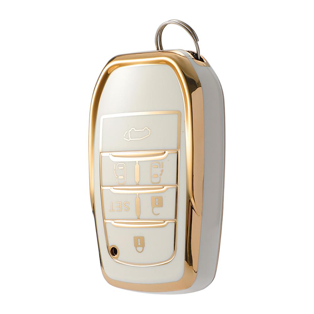 6 Button Car Key Case For Toyota Alphard PREVIA Voxy Noah Esquire Vellfire Harrier Shell Fob Holder Car Key Cover Key Shell