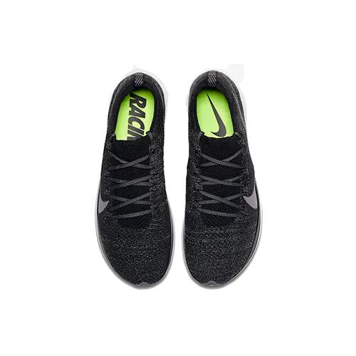 Nike Womens Zoom Fly Flyknit 'Black' (women's sizes) Black / Gunsmoke-White Running Shoes AR4562 081