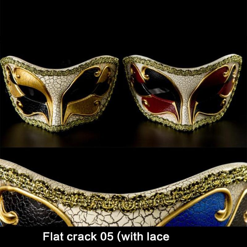 Masquerade Mask Halloween Mask Costume Decoration Half Face Mask for Women Men Halloween Masquerade Cosplay Party Proms