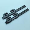 fzpxb5 2025 Hot 2pcs 2013 Old Flat Letters Numbers ABS Emblem for Mercedes Benz C63 6.3 AMG Bar Car Side Fender Logo Sticker Chrome Bla