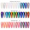 5ml Magic Chrome Liquid No Dust Aurora Powder Chrome Metallic Mirror Effect Nail Gel Polish Lacquer Paint Semi Permanent
