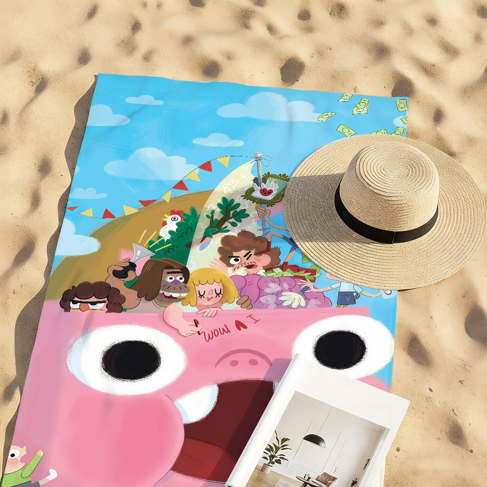 Cartoon C-CL-clarence-S Towel Sports Quick Dry Travel Camping Gear Sandproof Soft Light Large Beach Towel
