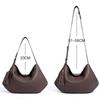 2026 New Genuine Cowhide Tote Bag Large Capacity Shoulder Bag for Women Stylish Axillary Bag