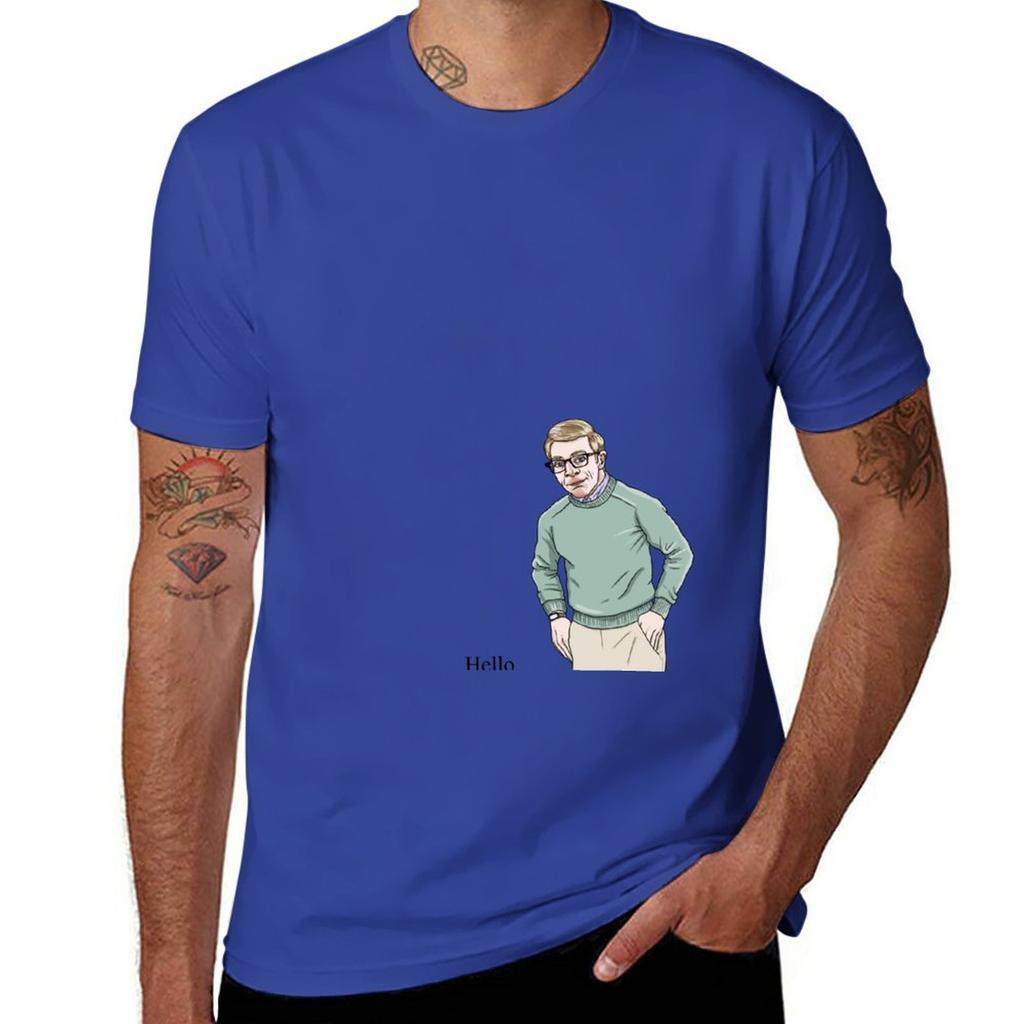 Hello My Name Is Joe Pera TShirt Boys Whites Funnys Anime Short Sleeve Tee Slim Fit T Shirts for Men