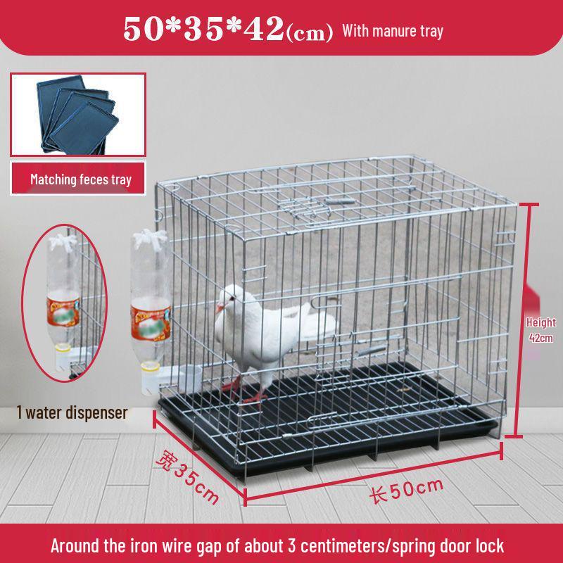 Large Pigeon Cage for Breeding & Pairing with Free Shipping - Ideal for Household Use
