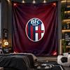 Wall Hanging Tapestry Bologna FC Print Cloth for Living Room Bedroom Home Decor