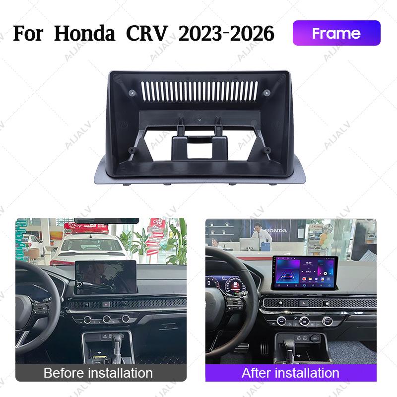 Лицевая рамка для Android DVD-навигации Honda CRV 23-26 для 10-дюймовой консоли 10 inches