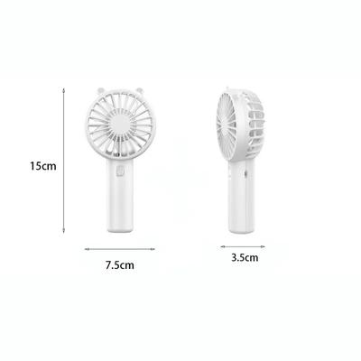 Handheld Fan Portable Small Cooling Fan USB Rechargeable Eyelash Silent Cooler Handheld Fan Mini USB Charging Desk Portable