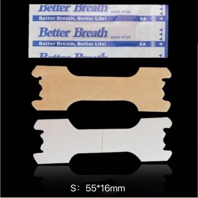 Durable And Safe 300/200/100Pcs Breath Nasal Strips Right Aid Stop Snoring Nose Patch Good Sleeping Patch Product Easier Breath Sleep Aid Decive