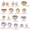 Solid-Ball Pendant 3D Puffy Heart Pendant Charms,DIY-Jewelry Making Supplies