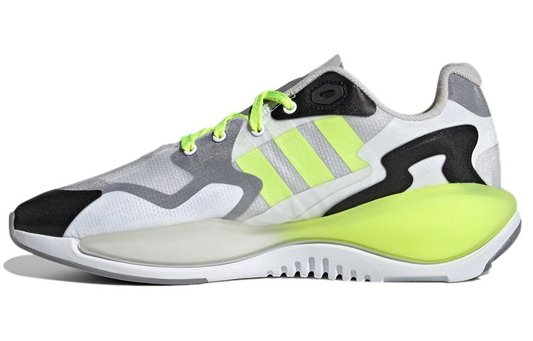 Zx Alkyne Adidas Originals  White Solar Yellow  FX6227 40