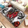 Chinese Tai Chi Bagua Yin Yang  Area Rug,Carpet Rug for Home Living Room Children Bedroom Sofa Doormat Decor,Non-slip Floor Mat