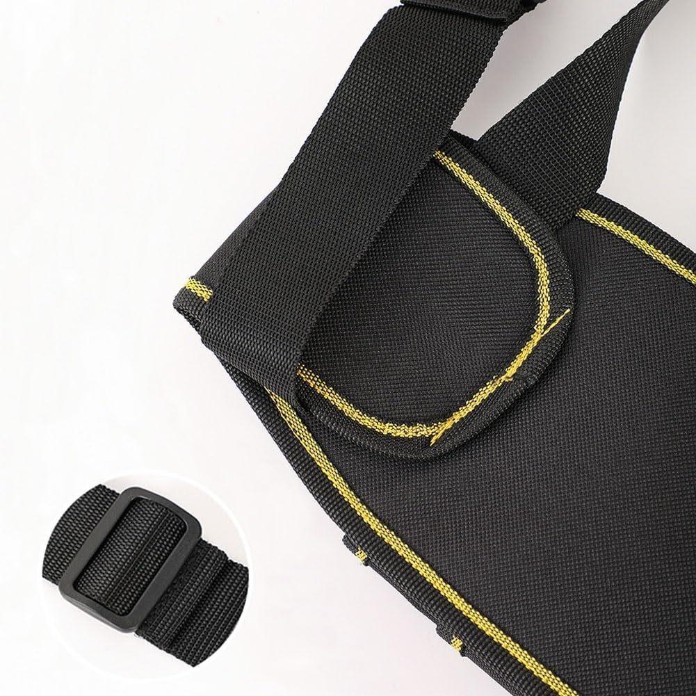 Electrician Pouch Adjustable Tool Belt Construction Work Easy-access Compartments Oxford Fabric Waterproof Fabric