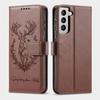 Emboss 3D Animal Leather Phone Wallet Case Book Stand For iPhone 17 16 Pro Max Samsung Xiaomi Redmi Note 14 Honor Oppo Magnetic Card Holder Flip Cover