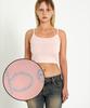 A FEW COMMENTS Bebe Sleeveless Crop Top Pink