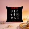 Fashion SSlipknotful Cushion Cover Comfortable Durable Pillow Cover MultiScene for Home Office Car Sofa
