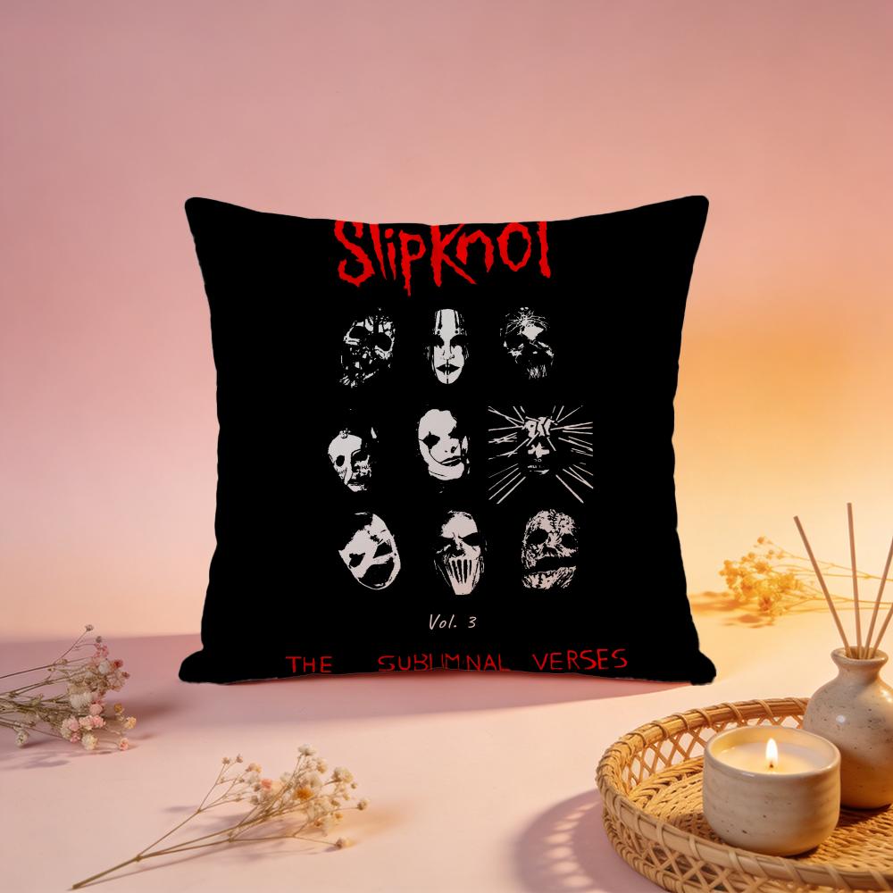 Fashion SSlipknotful Cushion Cover Comfortable Durable Pillow Cover MultiScene for Home Office Car Sofa