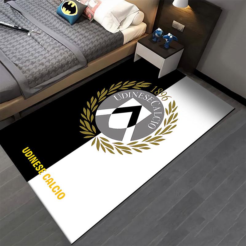 Udinese Calcio Logo Carpet suitable as a non-slip mat for the living room or bedroom sofa