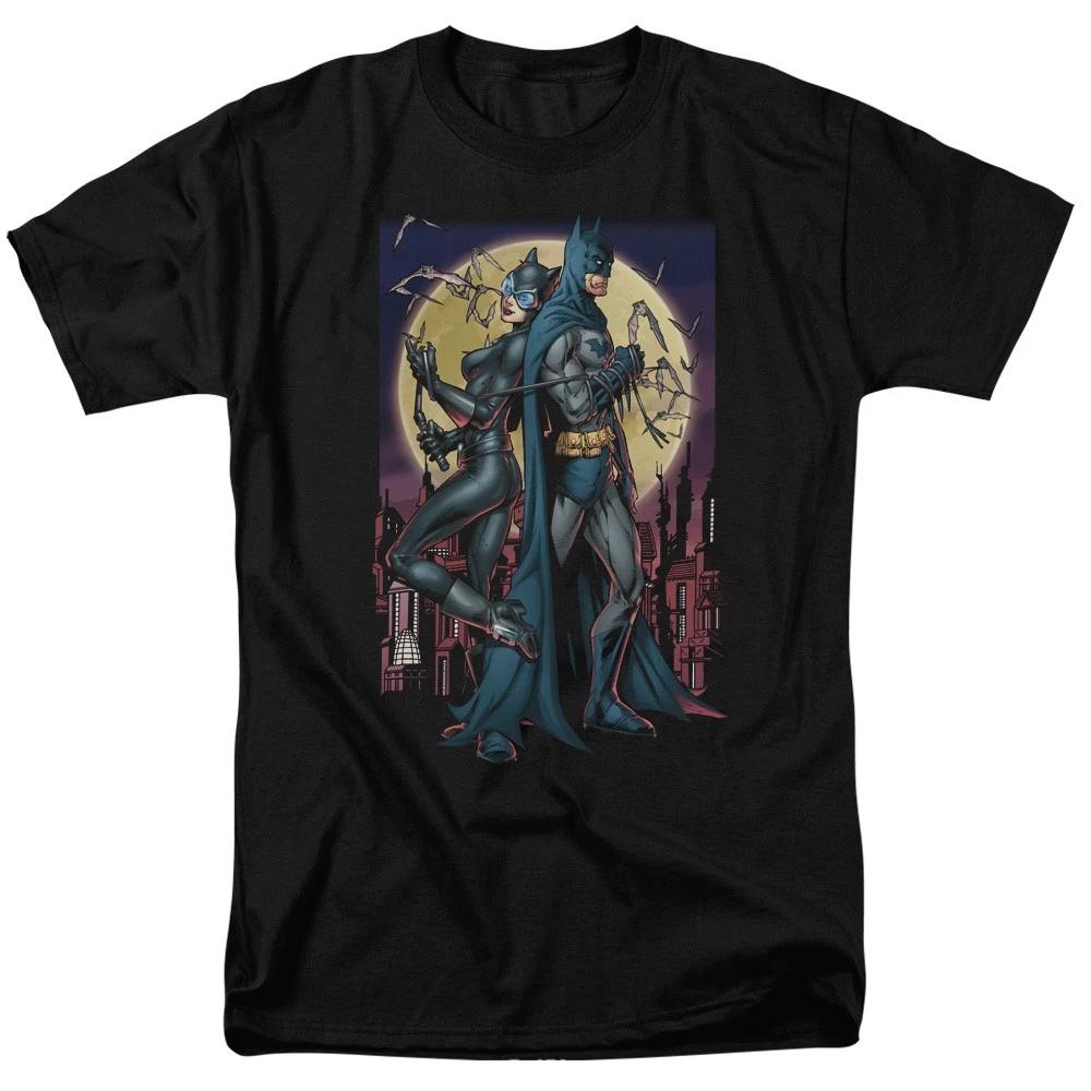 DC Comics - Batman & Catwoman - Paint The Town Red - Children s T-shirt 110